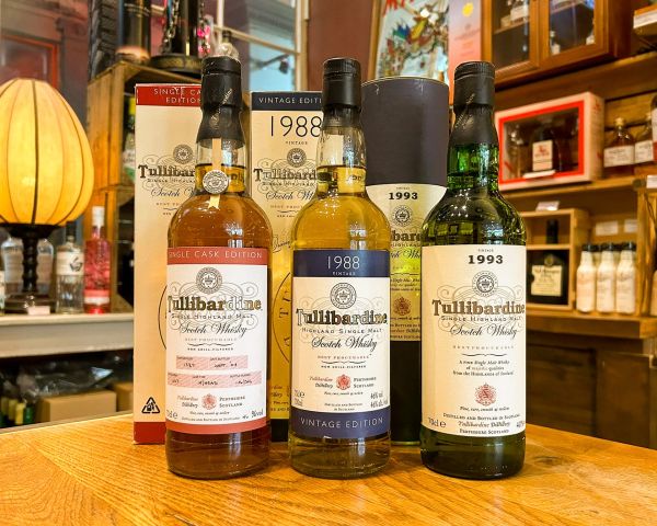Win this Tullibardine Vintage Collection – 3 Bottle Set