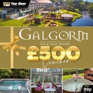 Win a £500 Galgorm Spa & Resort Voucher for Just 99p ( Auto Draw )