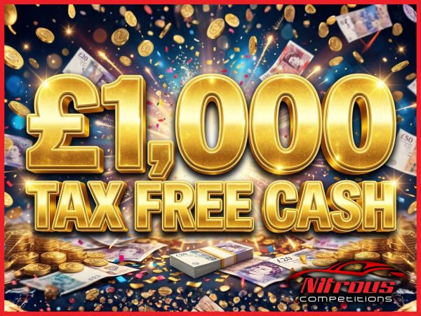 Draw 6, £1,000 Tax Free Cash [Draw April 6th]
