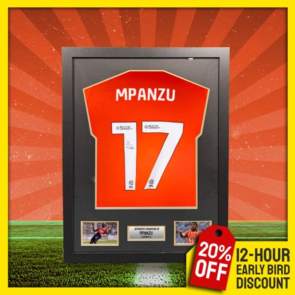 Pelly Ruddock Mpanzu Signed & Framed Tee!