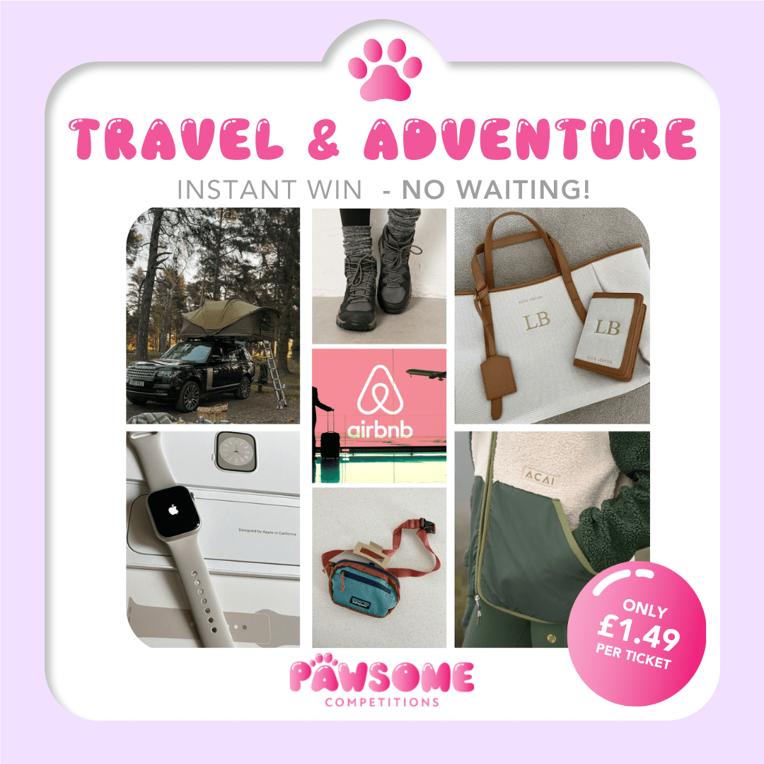 INSTANT WIN – Travel & Adventure 🌎✈️⛰️