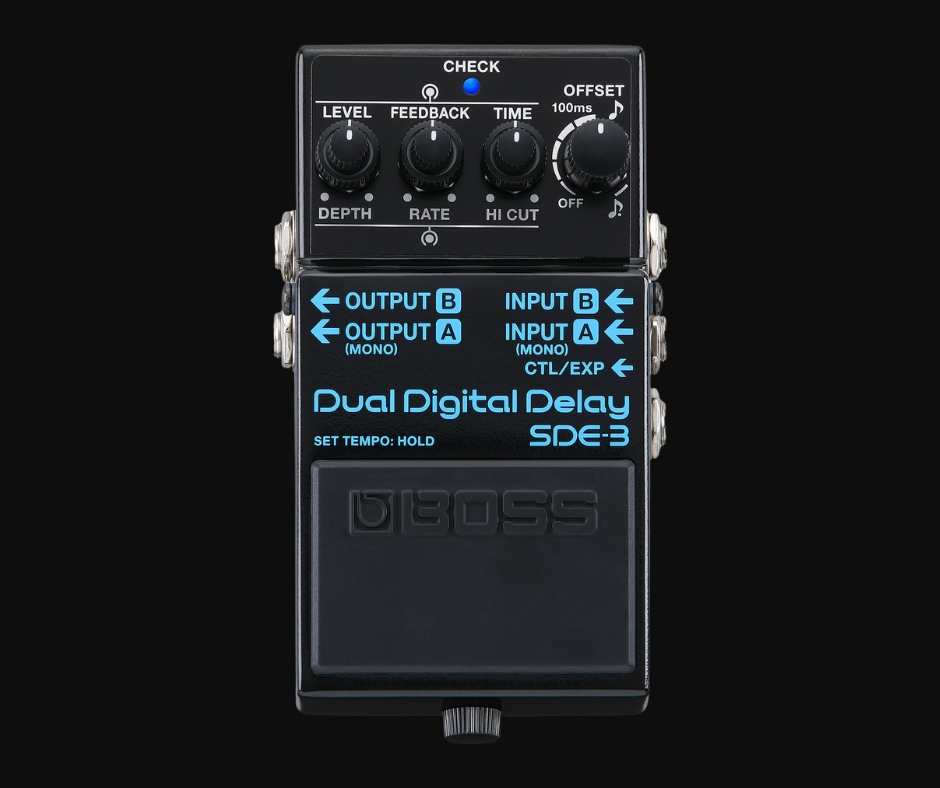 Boss SDE-3 Dual Digital Delay Pedal