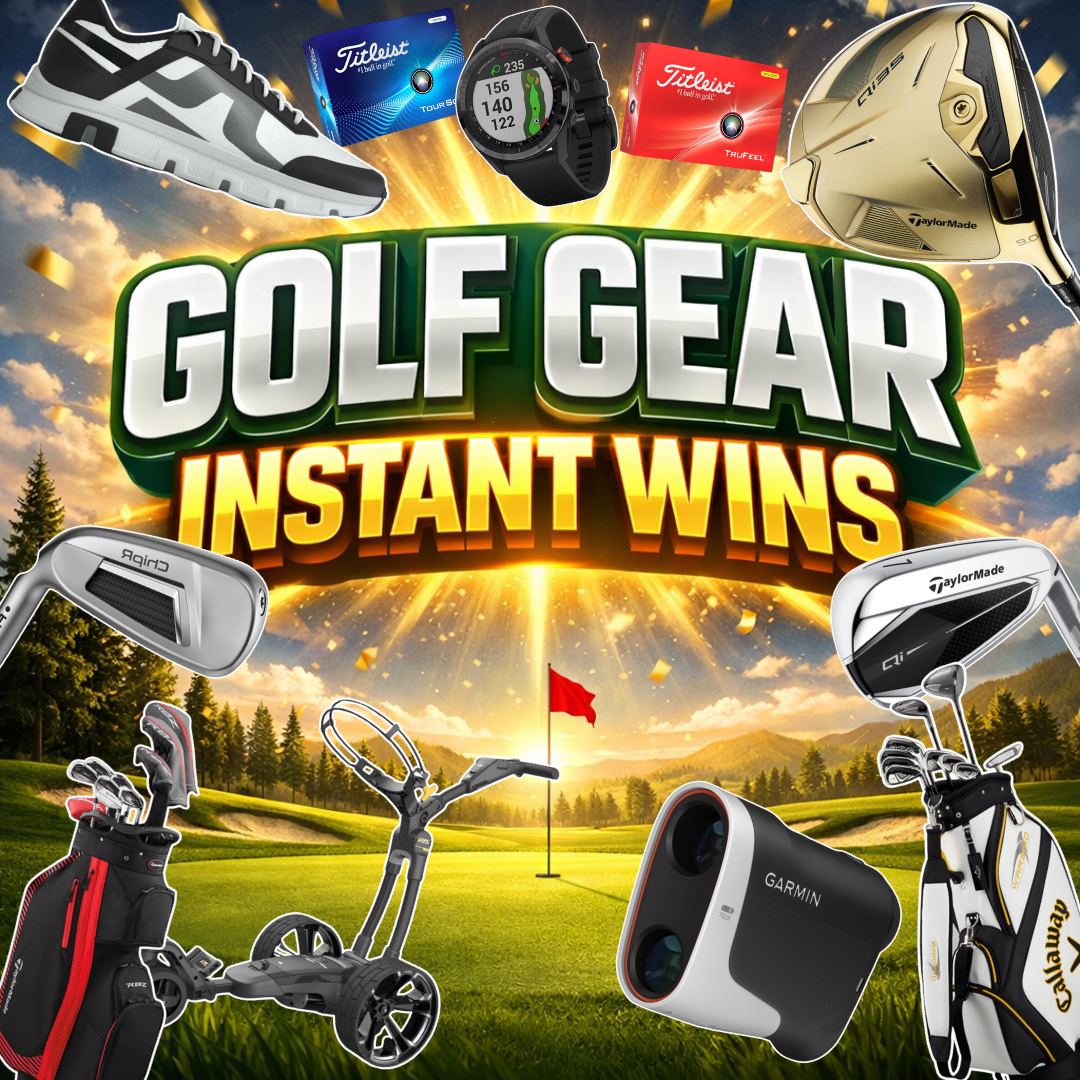 GOLF GEAR INSTANT WINS + £500 END PRIZE!