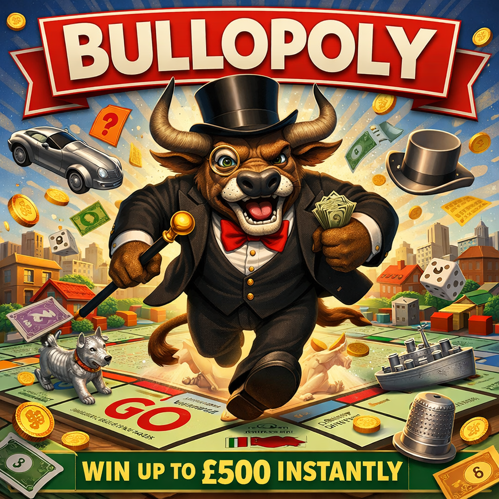 BULLOPOLY – OVER £40,000 TO BE WON