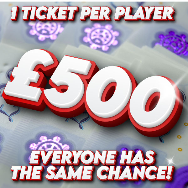 THE £500 INSTANT CASH ONE TICKET WONDER!