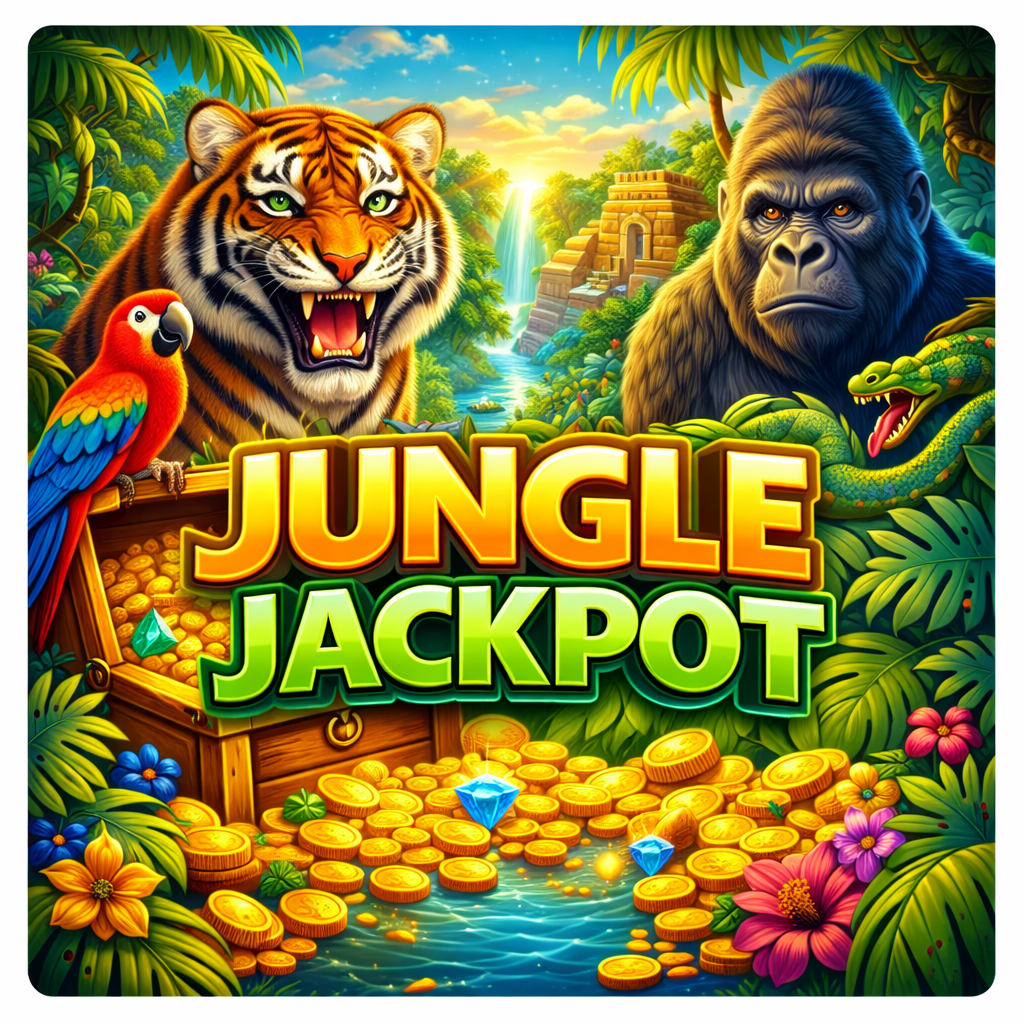 Jungle Jackpot – £1k End Prize – £2.5 Instant Wins