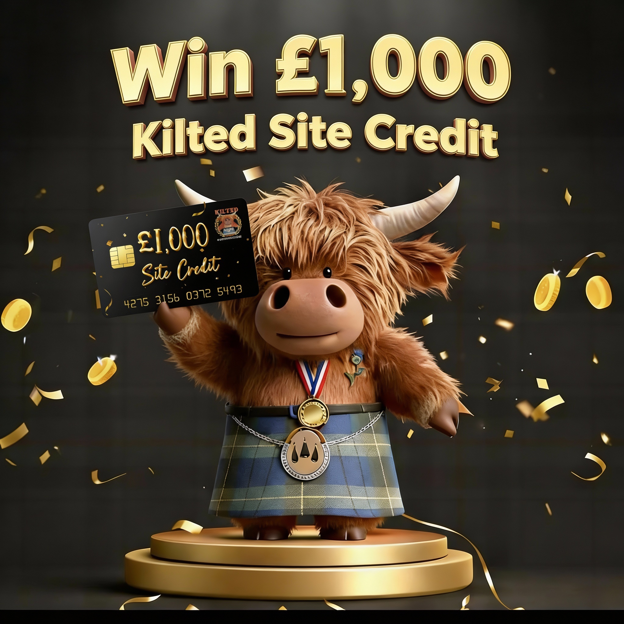 Incredible Odds £1,000 Kilted Site Credit #2