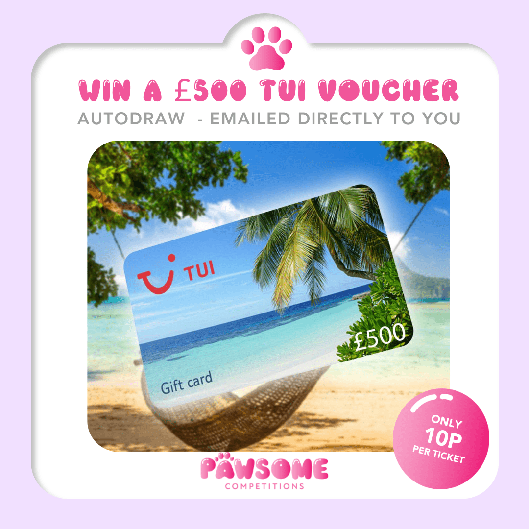AUTODRAW – WIN A £500 TUI VOUCHER FOR 2P!