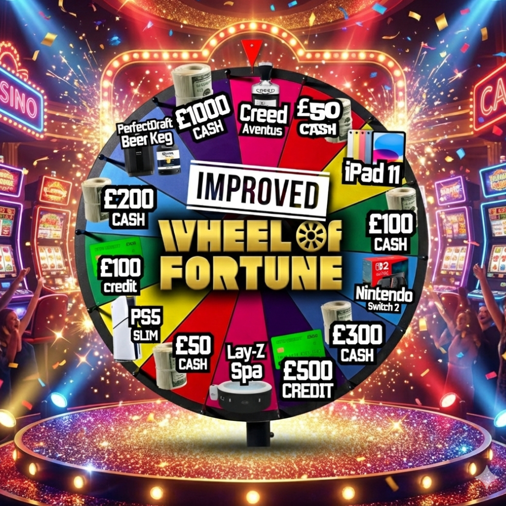 IMPROVED – WHEEL OF FORTUNE 🔮 *Instant Wins*