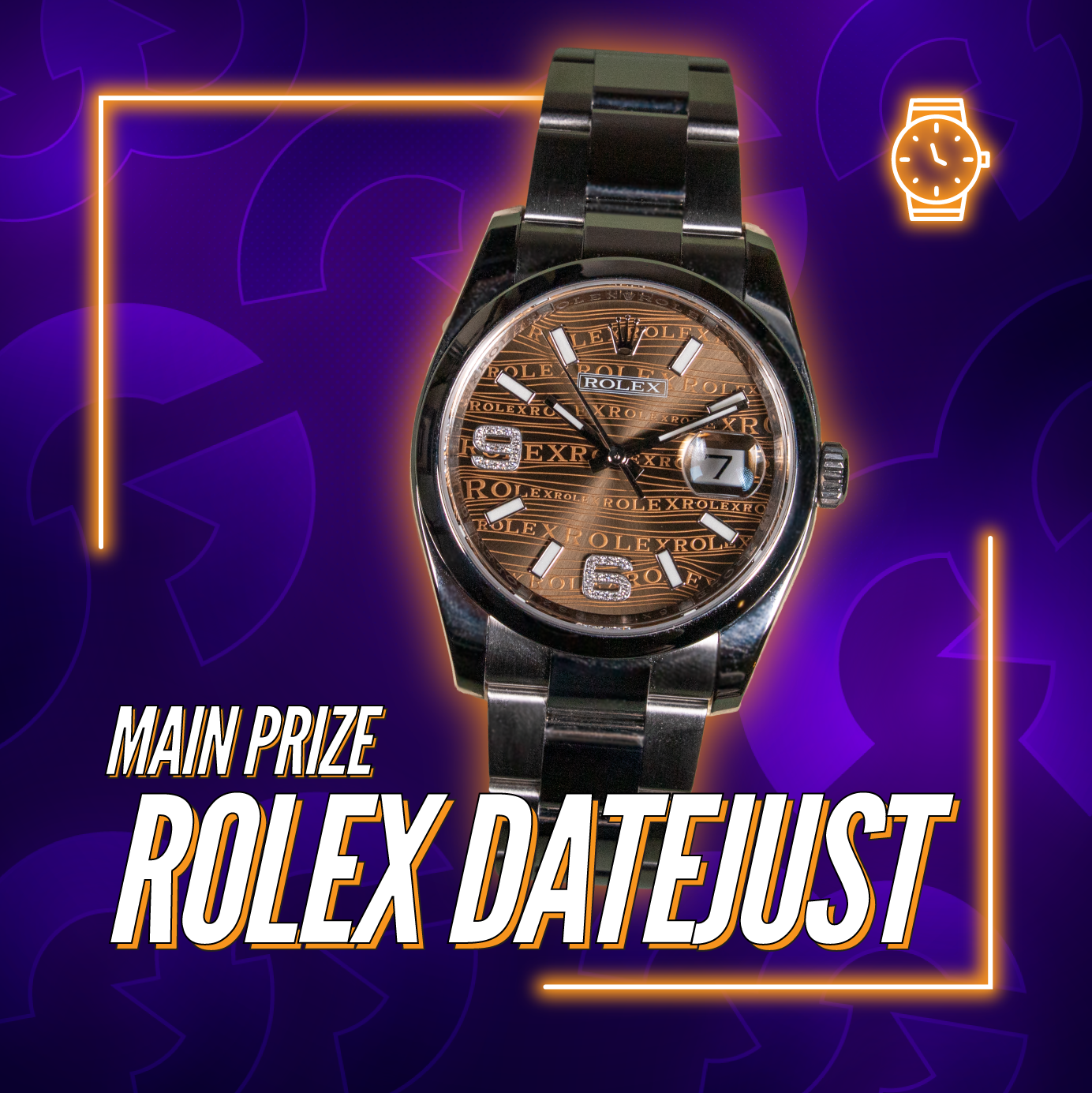 Rolex Datejust Bronze Wave Jubilee Dial #1