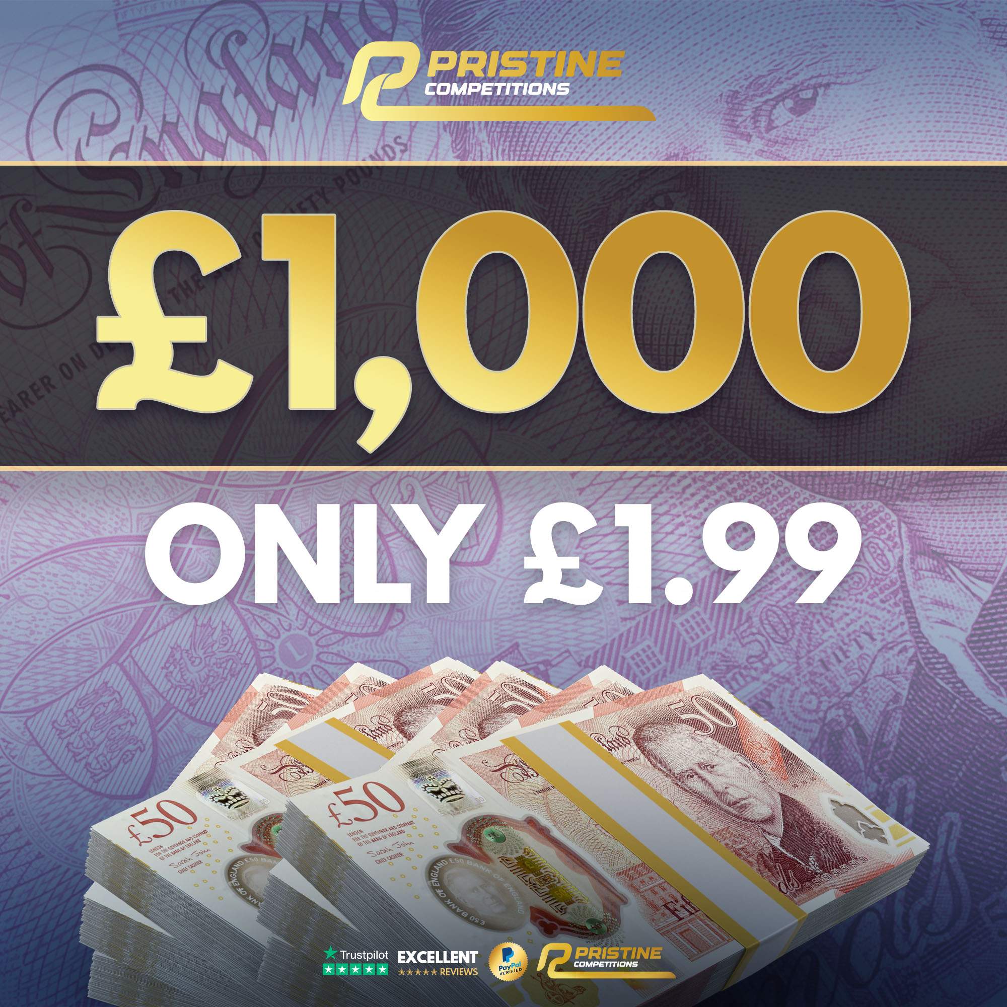 Sundays £1,000 for £1.99