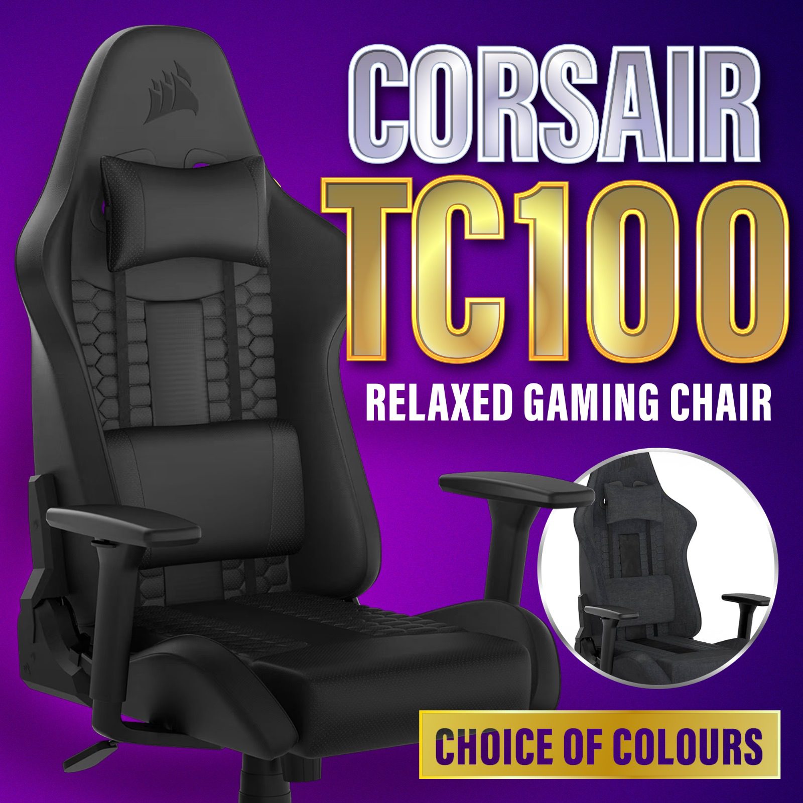 CORSAIR TC100 GAMING CHAIR