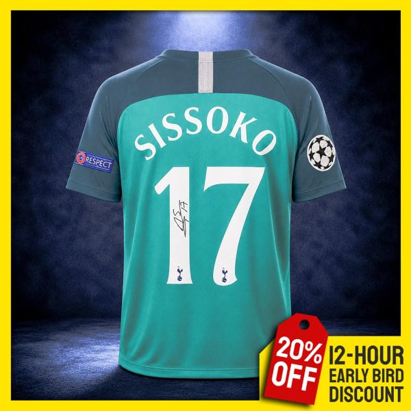 Moussa Sissoko Signed Spurs Shirt!