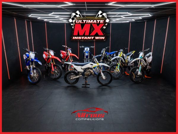 MX BIKE – MOTOCROSS INSTANT WINS [Draw April 10th] £5,000 END PRIZE