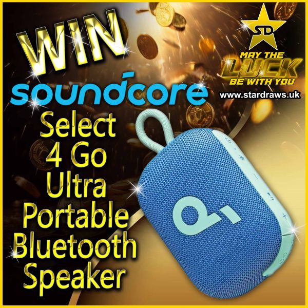 WK22 – SOUNDCORE – Blue/White 4 Go Bluetooth Speaker (Odds:1:100)