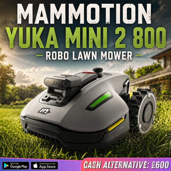 MAMMOTION YUKA MINI 2 800 ROBO LAWN MOWER