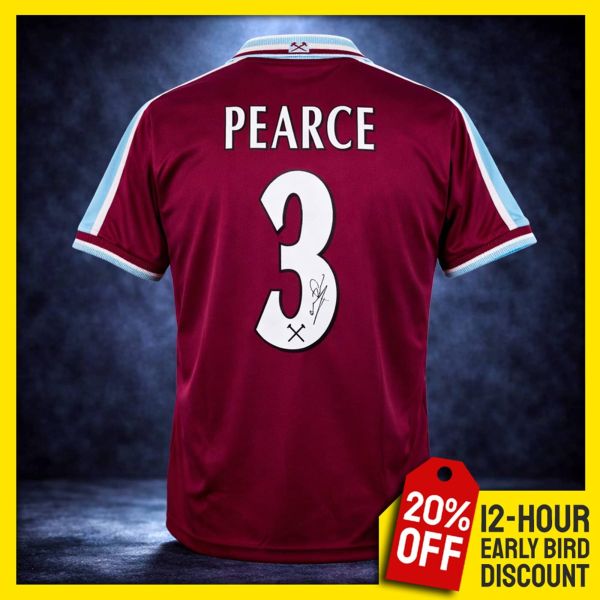 Stuart Pearce Signed West Ham Shirt!