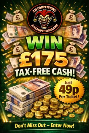 Win £175 Cash | 49p Entry