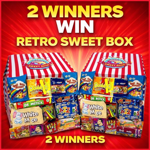 2 WINNERS RETRO SWEET BOX