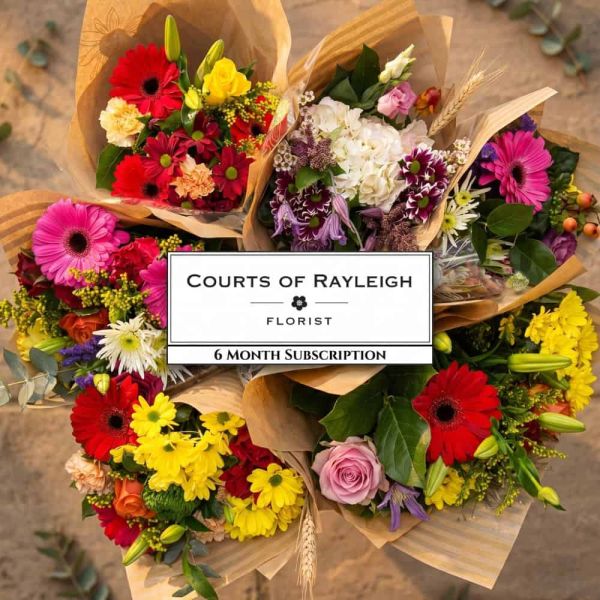 6mth Flower Subscription from Courts of Rayleigh