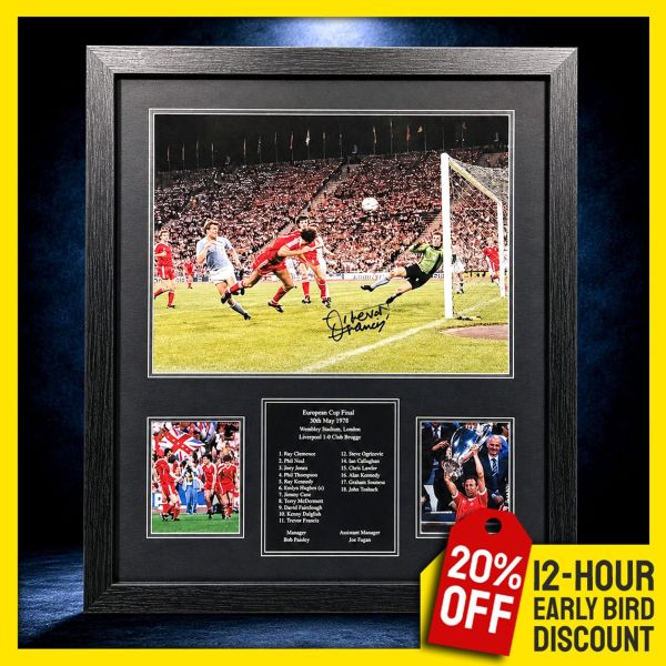 Trevor Francis Signed 1979 European Cup Final Montage!
