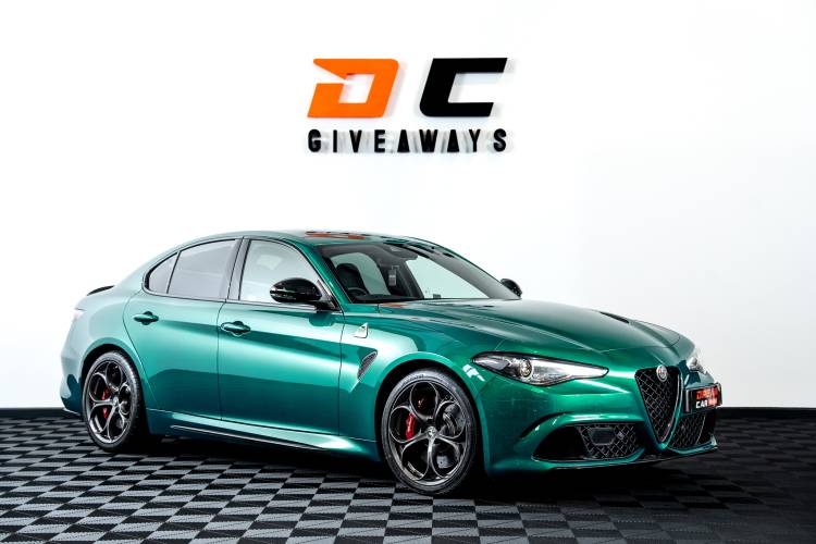Win this Alfa Romeo Giulia Quadrifoglio u0026 £2,000 or £55,000 Tax Free