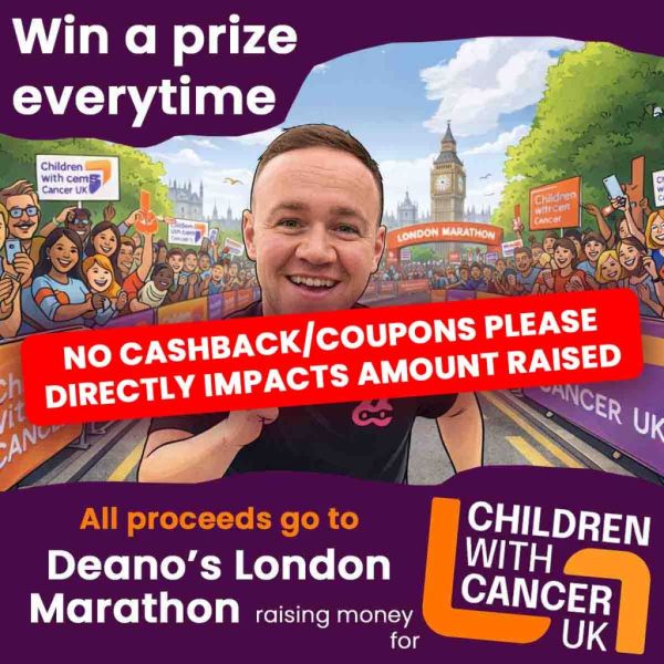 CHILDREN WITH CANCER: WIN A PRIZE EVERYTIME