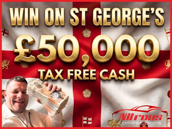 WIN £50,000 POUNDS TAX FREE CASH [Draw April 23rd]