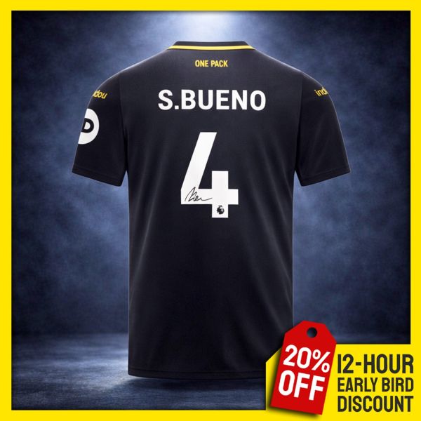 Santiago Bueno Signed Wolves Away Shirt!