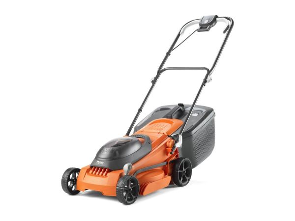 Flymo EasiStore 380R Cordless Rotary Lawn Mower - Orange & Black - Auto Draw - 23rd April