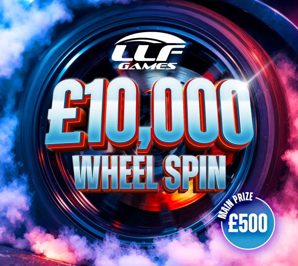 £10,000 Wheel Spin Instant Win (Spin To Win)