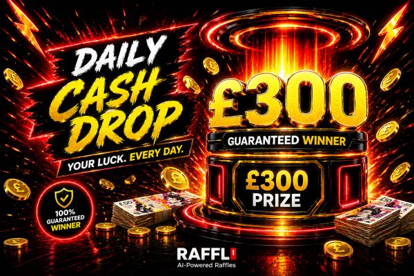 £300 Daily Cash Drop