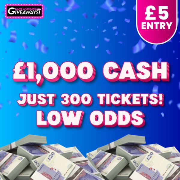 £1,000 Tax Free Cash for £5 – Low Odds