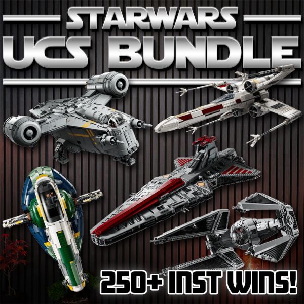 LEGO Star Wars UCS Bundle | 250+ Inst Wins!