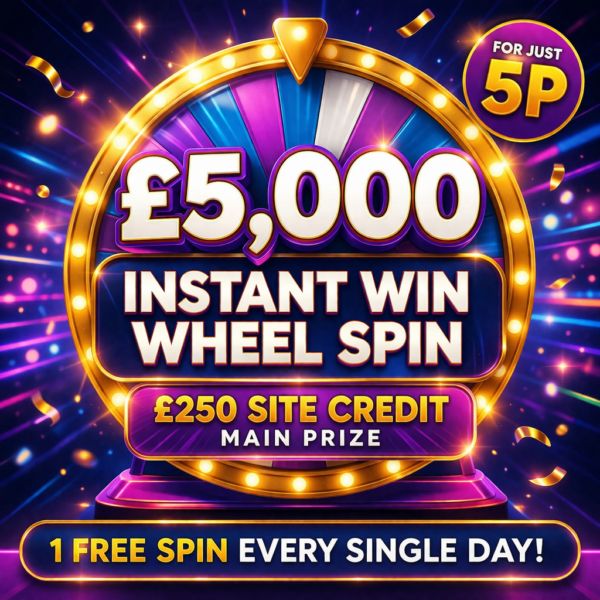 £5K Site Credit Wheel Spin