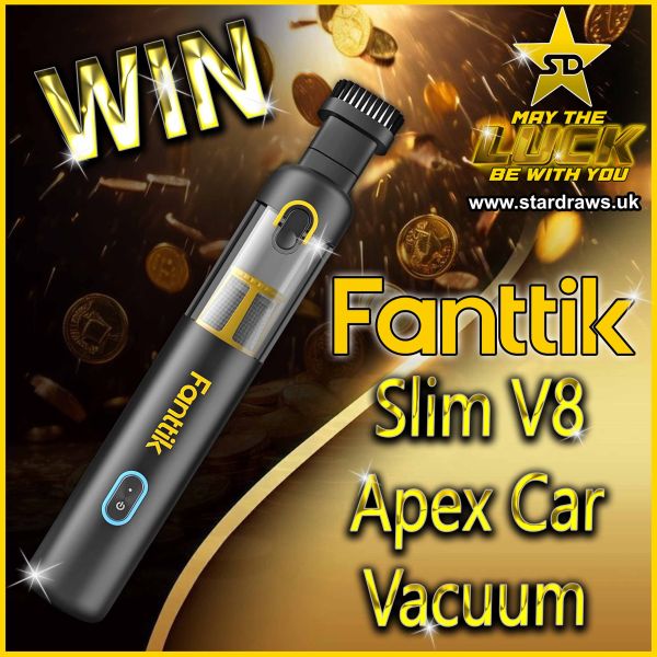 WK20 – FANTTIK – Slim V8 Apex Car Vacuum (Odds:1:100)