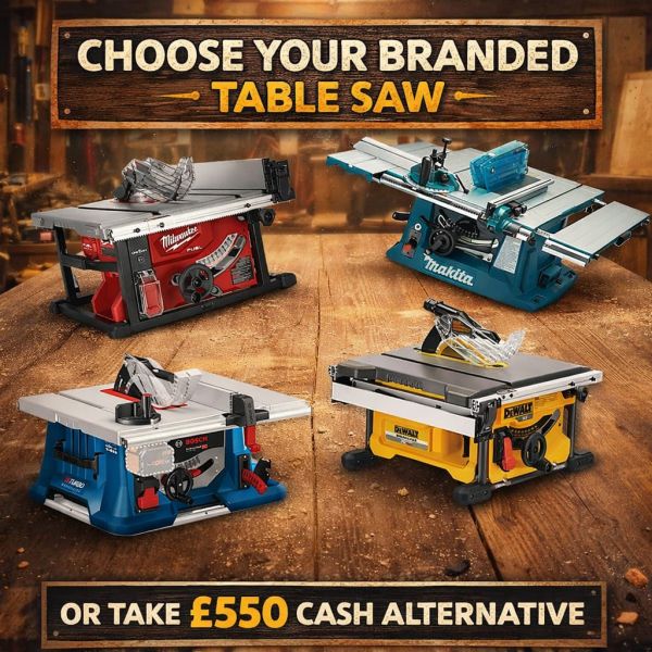 Branded Table Saw Of Your Choice #16