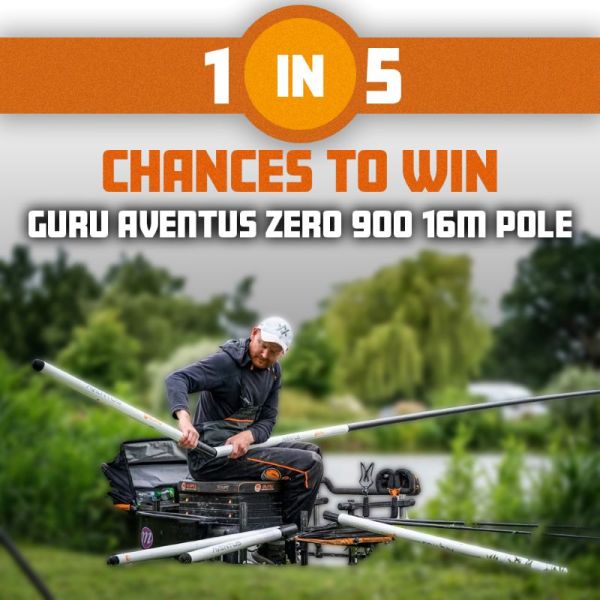 Guru Aventus Zero 900 16m Pole F1 Pack – 1 IN 5 CHANCE