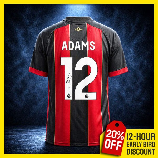 Tyler Adams Signed Bournemouth Shirt!