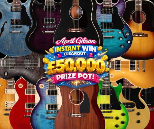 April Gibson Instant Win Clearout – £50,000 Prize Pot! (Buy 4 Tickets, Get 1 FREE)