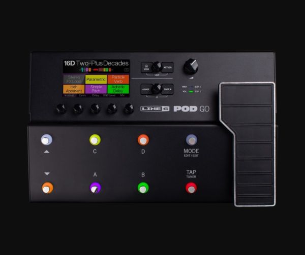 Line 6 Pod Go Modelling and Multi-Effects Pedal