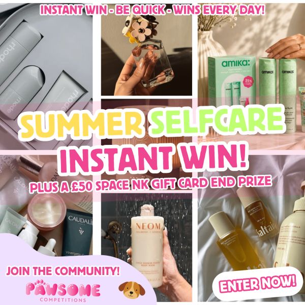 INSTANT WIN – Summer Selfcare WITH £50 SPACE NK END PRIZE☀️