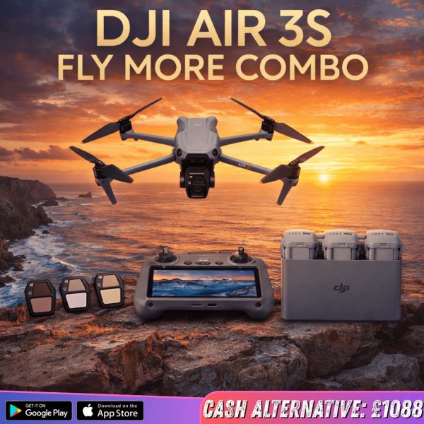 DJI AIR 3S FLY MORE COMBO
