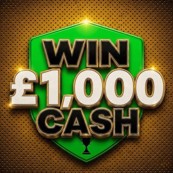 Win £1000 Tax Free Cash!