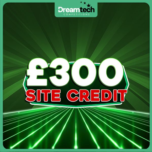 £300 Site Credit Just 9p Entry! SPEND ON ANY COMP