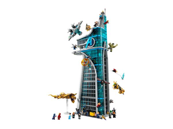 Lego Avengers Tower - Auto Draw - 28th April