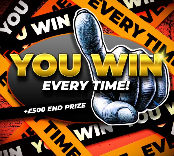 £3 Every Ticket Wins! Instant Win