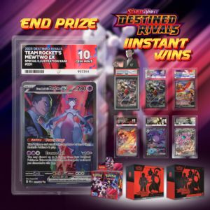 ACE 10 Team Rocket’s Mewtwo + £6K Instant Wins! – AUTO DRAW