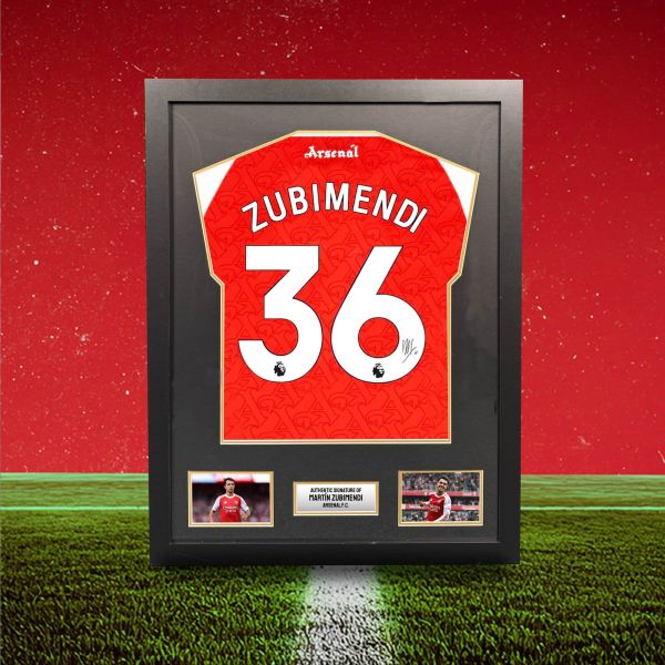 FP99 Competition! Win this Martín Zubimendi Signed & Framed Shirt!