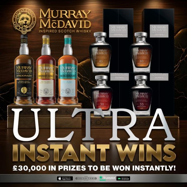 WIN THE MURRAY MCDAVID ULTRA INSTANT WINS! £30,000 OF DRAMS TO BE WON! 2000 INSTANT WINS!